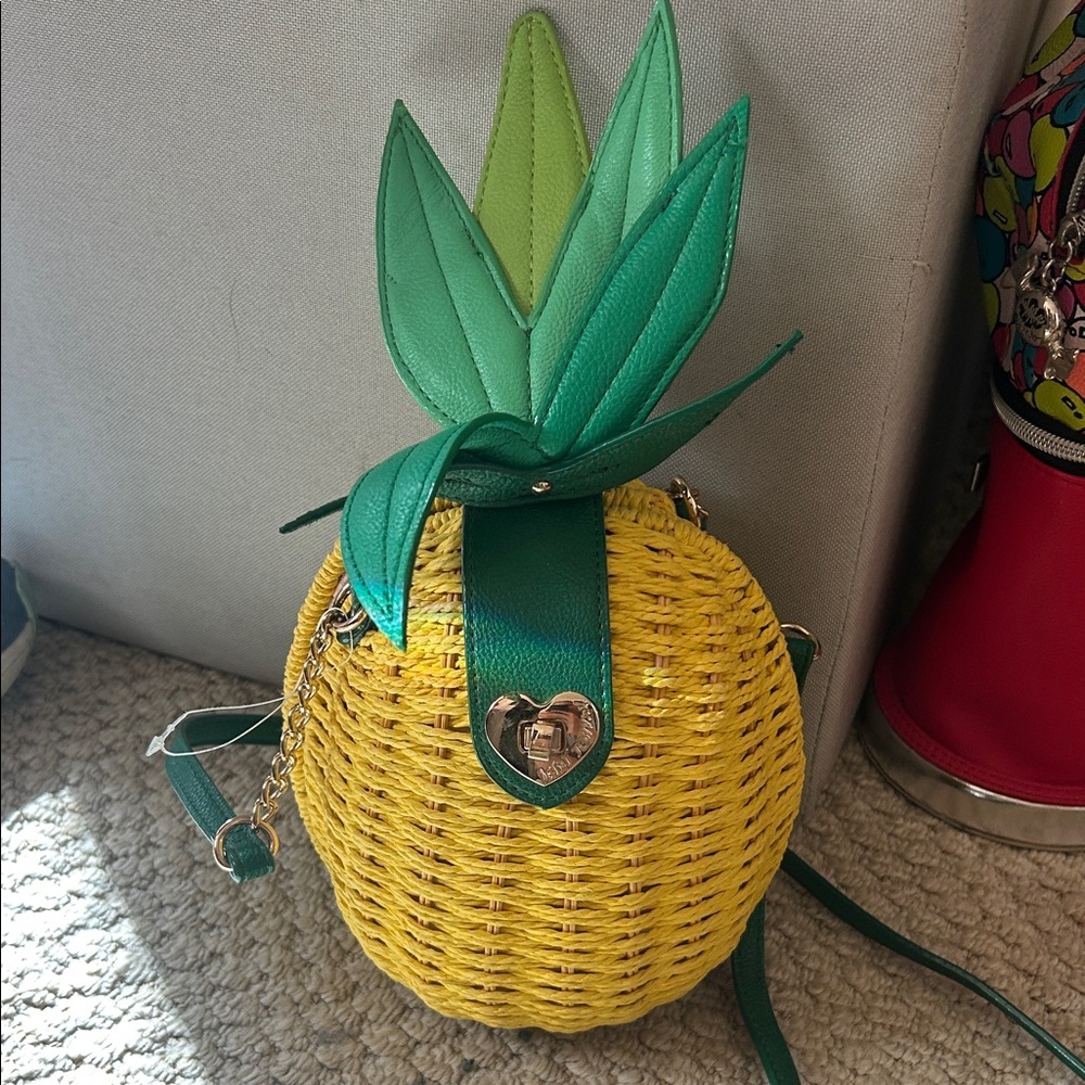 Betsy Johnson Pineapple purse